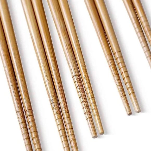 Happy Sales Sushi Set_5 Piece Crane Chopstick Set with Rests MC, Assorted - Picture 7 of 11